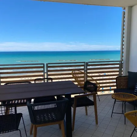Con Terrazza Di 35 Mq Fronte Mare-wifi-barbecue
